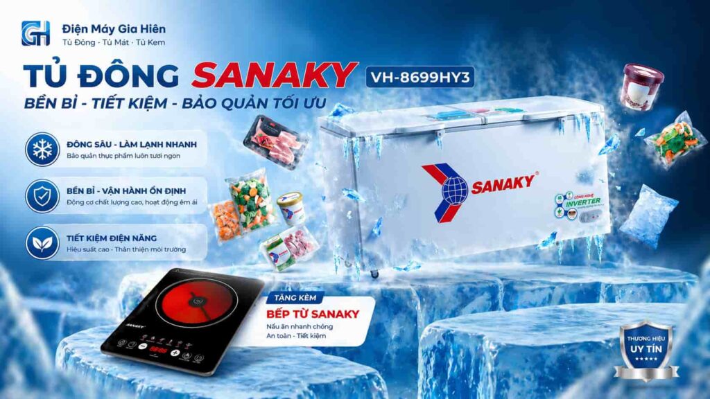 Tủ đông Sanaky VH-8699HY3